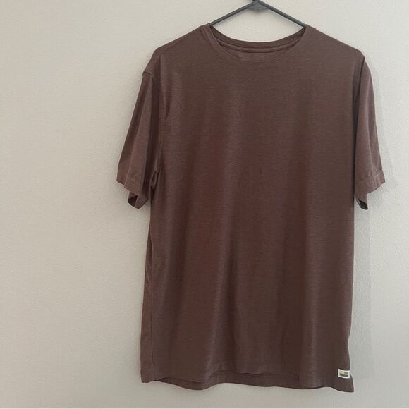 Vuori Other - Vuori strato tech tee brown short sleeve men’s size L